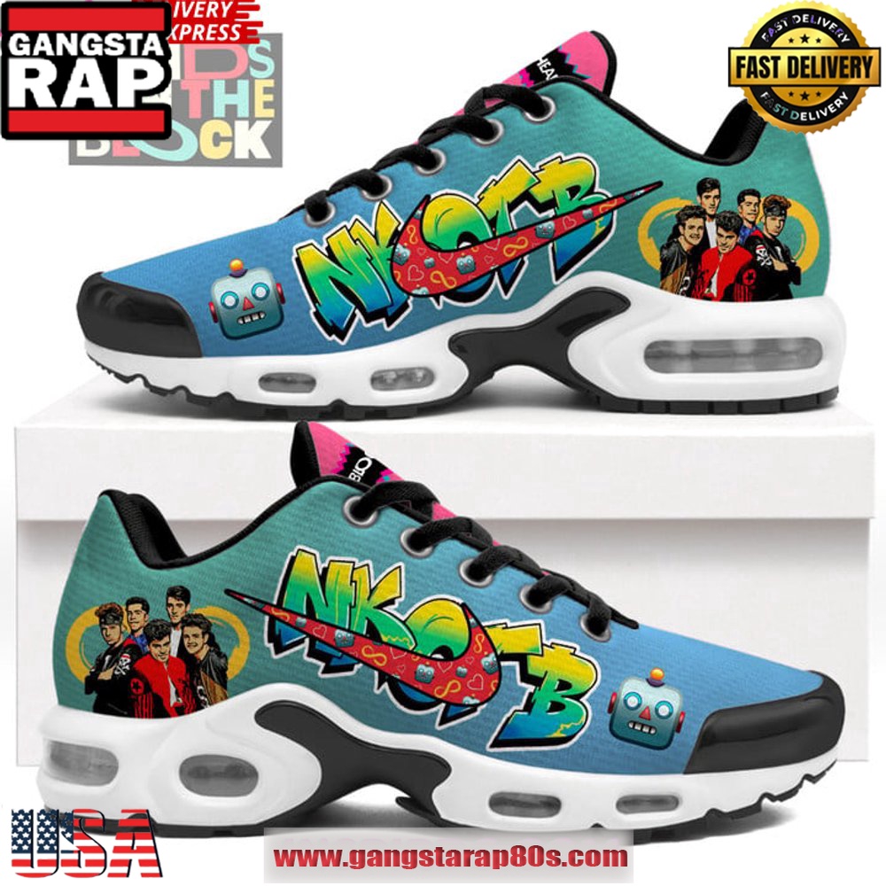 New Kids On The Block Limited Edition Air Max Plus Shoes Running Sneakers New Kids On The Block Limited Edition Air Max Plus Shoes Running Sneakers