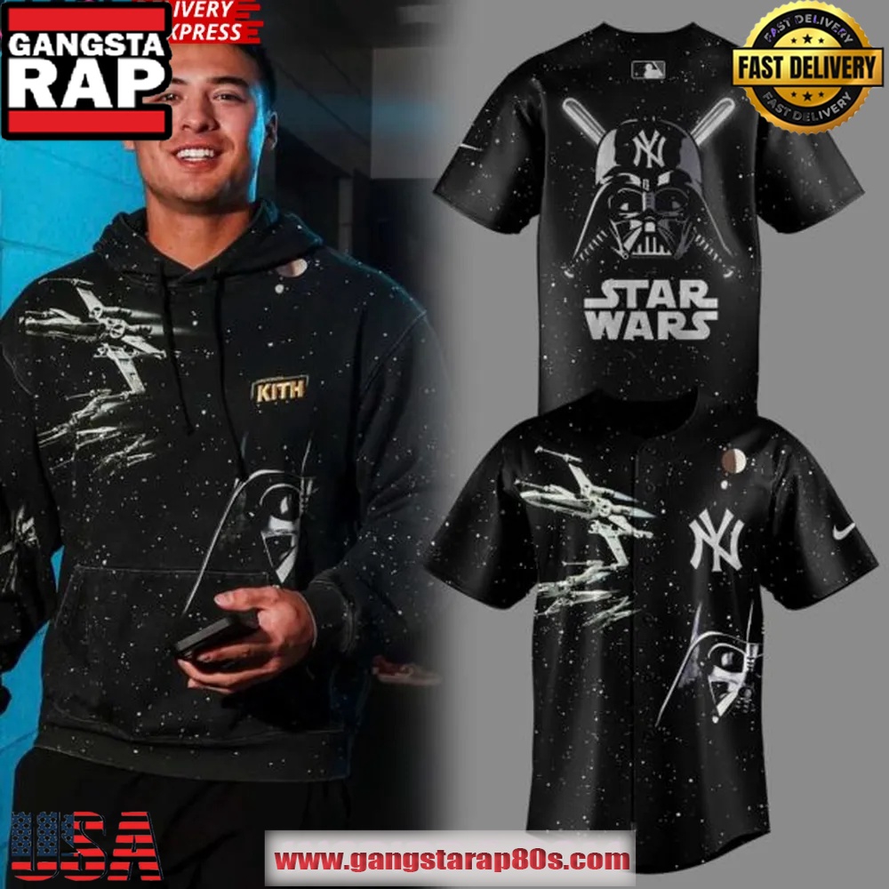 New York Yankees x Star Wars Night 2025 Custom Baseball Jersey Shirt New York Yankees x Star Wars Night 2025 Custom Baseball Jersey Shirt