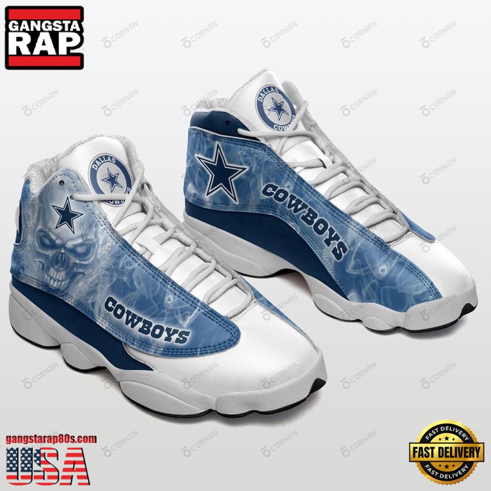 NFL Dallas Cowboys Sport Team Football New Design Air Jordan 13 Running Sneakers Shoes NFL Dallas Cowboys Sport Team Football New Design Air Jordan 13 Running Sneakers Shoes