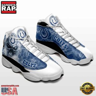 NFL Indianapolis Colts Air Jordan 13 Shoes