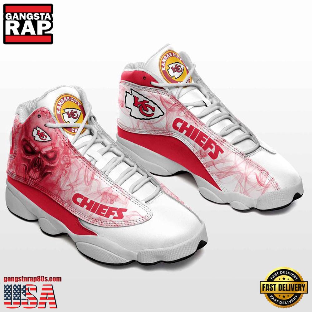 NFL Kansas City Chiefs New Design Air Jordan 13 Running Sneakers Shoes NFL Kansas City Chiefs New Design Air Jordan 13 Running Sneakers Shoes
