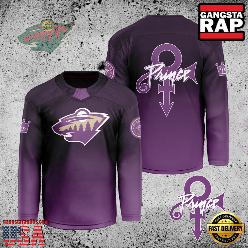 NHL Custom Name Number Minnesota Wild Prince New Design Hockey Jersey NHL Custom Name Number Minnesota Wild Prince New Design Hockey Jersey