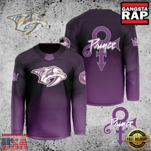 NHL Nashville Predators Prince New Custom Hockey Jersey