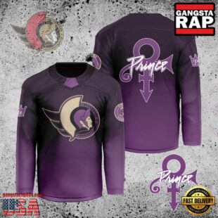 NHL Ottawa Senators Prince New Custom Hockey Jersey