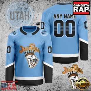 NHL Utah Hockey Club Jelly Roll New Custom Hockey Jersey