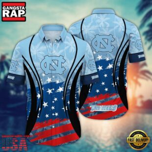 North Carolina Tar Heels MLB Team Hawaiian Shirt Gift For Fans