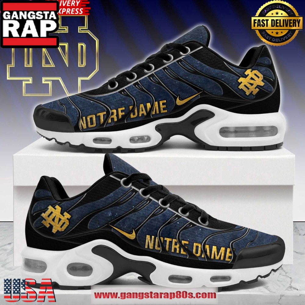 Notre Dame Fighting Irish Championship Air Max Plus Shoes Running Sneakers Notre Dame Fighting Irish Championship Air Max Plus Shoes Running Sneakers