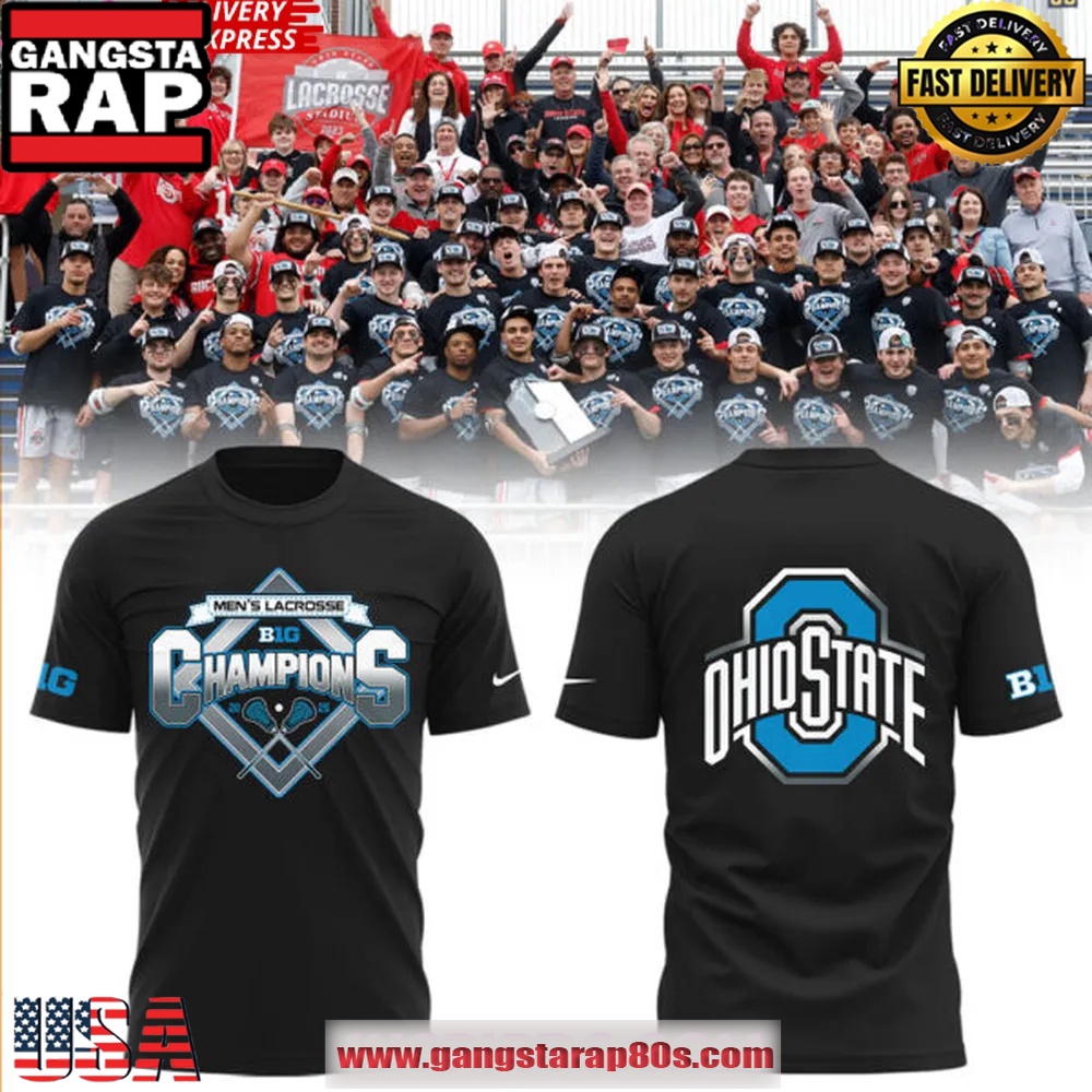Ohio State Men’s Lacrosse Big Ten Champions Unisex T Shirt Ohio State Men’s Lacrosse Big Ten Champions Unisex T Shirt