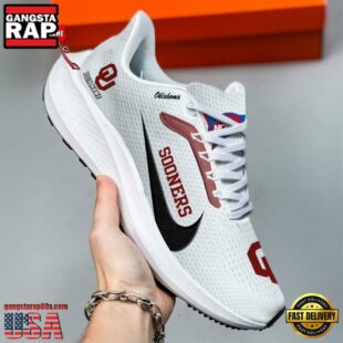 Oklahoma Sooners Running Shoes Custom Your Name