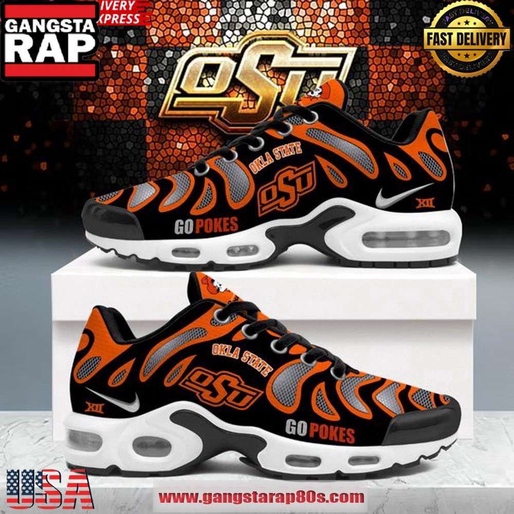 Oklahoma State Cowboys Limited Edition Air Max Plus Shoes Running Sneakers Oklahoma State Cowboys Limited Edition Air Max Plus Shoes Running Sneakers