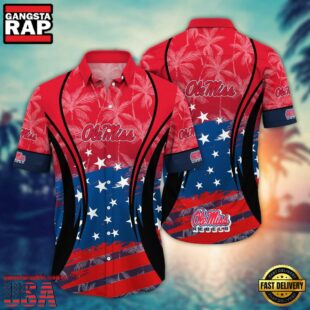 Ole Miss Rebels MLB Team Hawaiian Shirt Gift For Fans