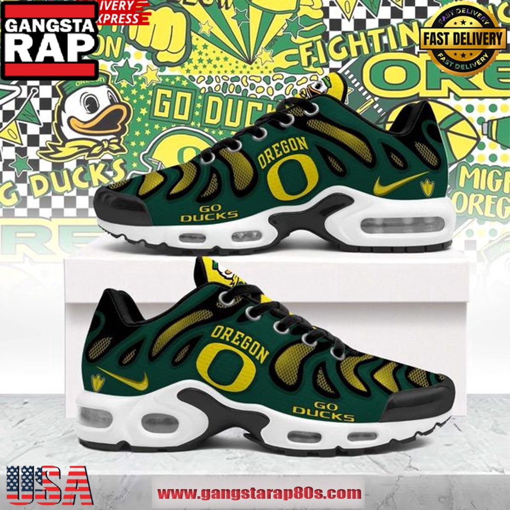 Oregon Ducks Hype Limited Edition Air Max Plus Shoes Running Sneakers Oregon Ducks Hype Limited Edition Air Max Plus Shoes Running Sneakers