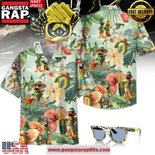 Oregon Ducks Tropical Special Hawaiian Shirt