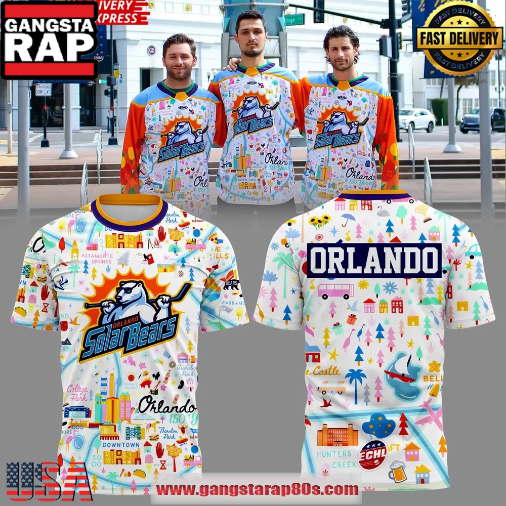 Orlando Solar Bears Happy Early Birthday 2025 Unisex T Shirt Orlando Solar Bears Happy Early Birthday 2025 Unisex T Shirt
