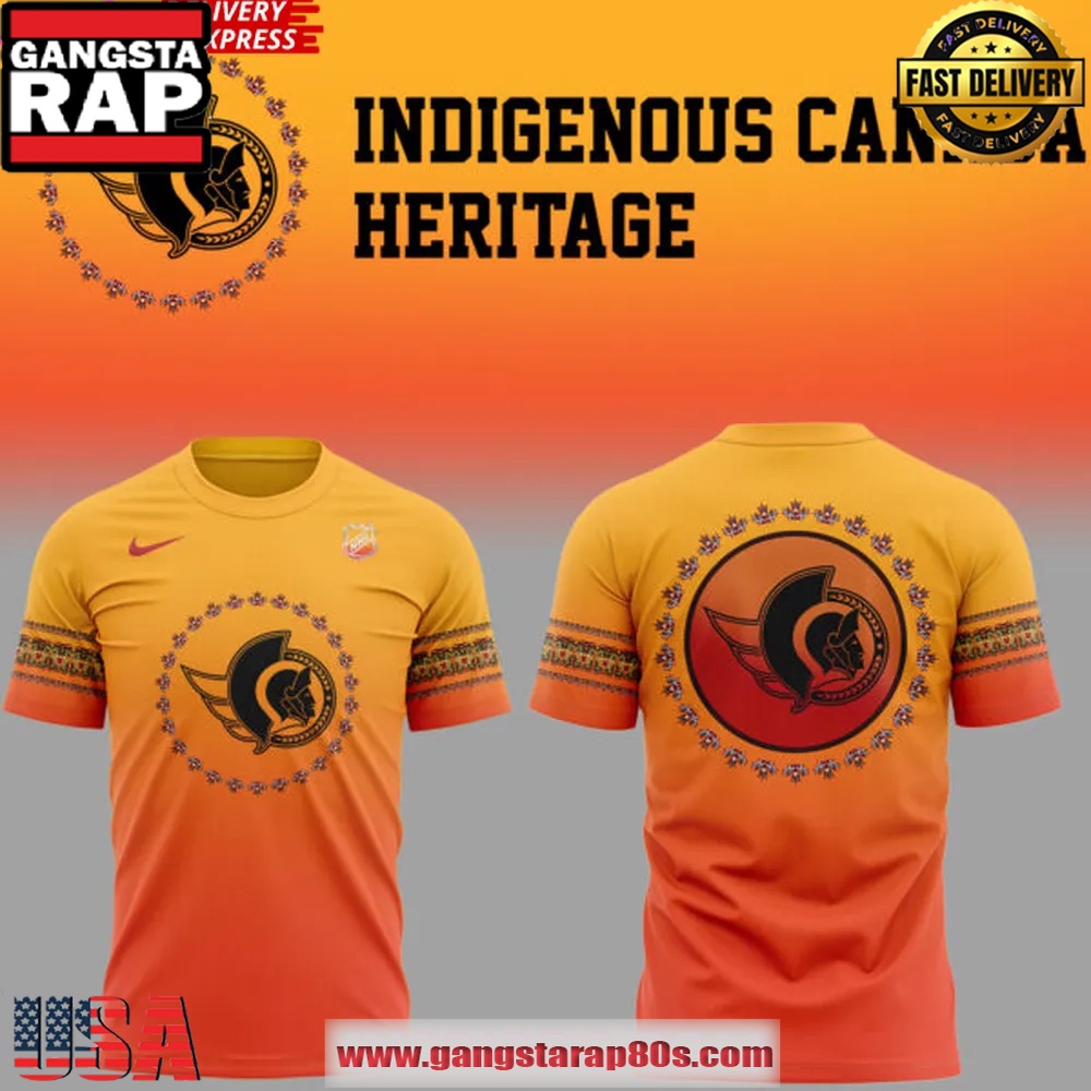 Ottawa Senators x Indigenous Canada Heritage 2025 Unisex T Shirt Ottawa Senators x Indigenous Canada Heritage 2025 Unisex T Shirt