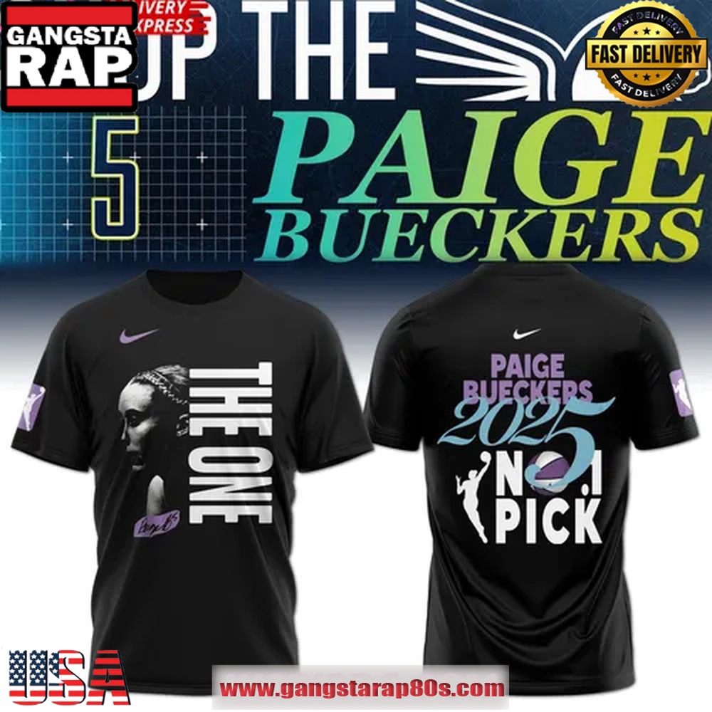Paige Bueckers 2025 The One WNBA Unisex T Shirt Paige Bueckers 2025 The One WNBA Unisex T Shirt