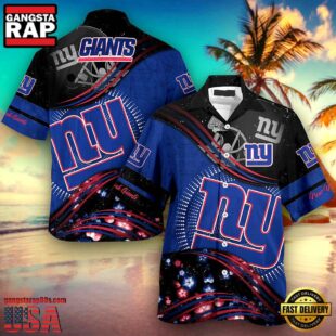 Personalized New York Giants NFL Hawaiian Shirt