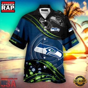 Personalized Seattle Seahawks NFL Hawaiian Shirt