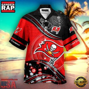 Personalized Tampa Bay Buccaneers NFL Hawaiian Shirt