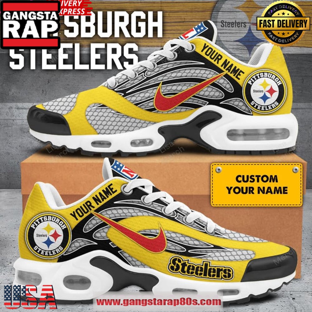Pittsburgh Steelers Limited Edition Air Max Plus Shoes Running Sneakers Pittsburgh Steelers Limited Edition Air Max Plus Shoes Running Sneakers