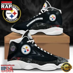 Pittsburgh Steelers NFL Air Jordan 13 Shoes For Fans