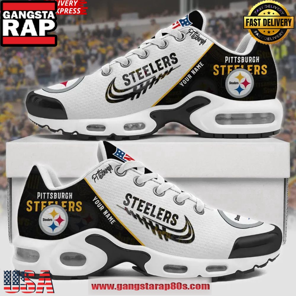 Pittsburgh Steelers Personalized Air Max Plus Shoes Running Sneakers Pittsburgh Steelers Personalized Air Max Plus Shoes Running Sneakers