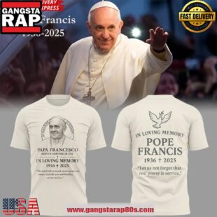 Pope Francis In Loving Memory Special Unisex T Shirt