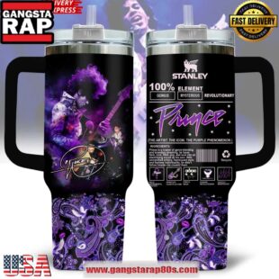 Prince Purple Phenomenon Special Edition Stanley Tumbler Cup 40oz