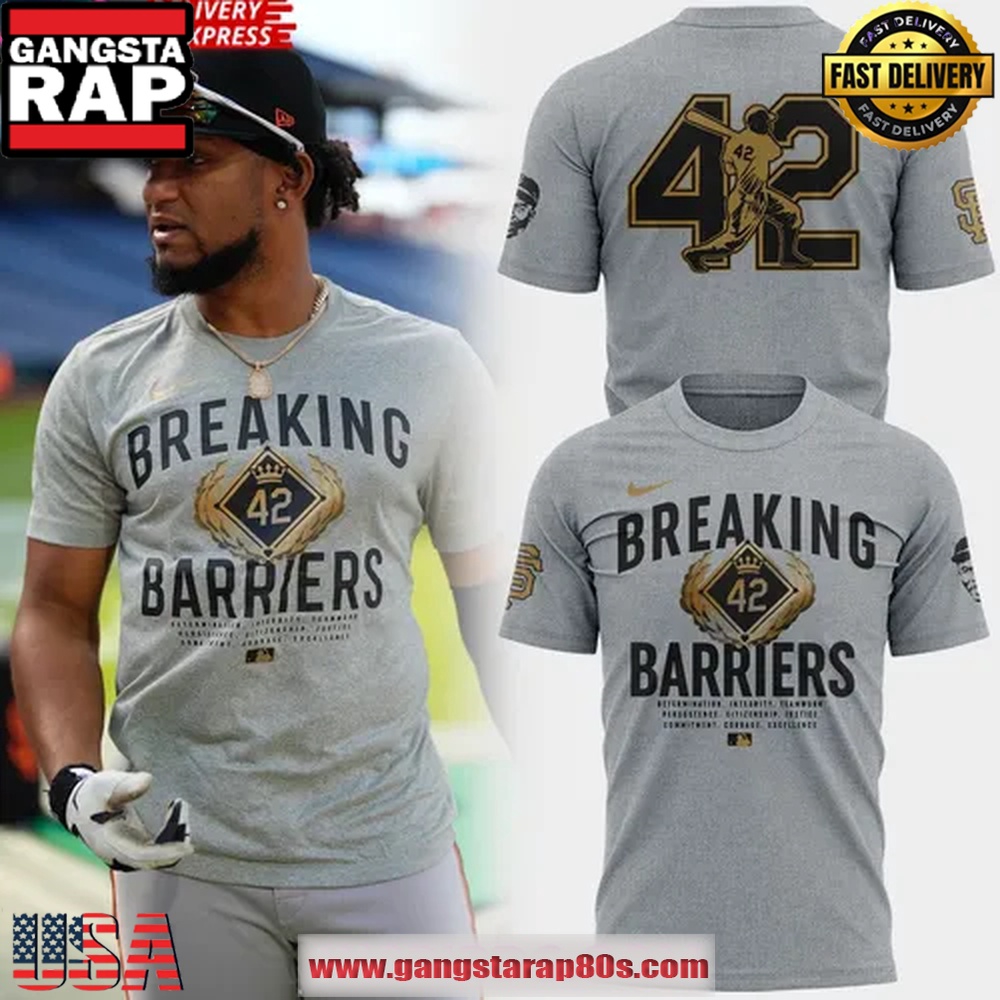 San Francisco Giants x Jackie Robinson 2025 Unisex T Shirt San Francisco Giants x Jackie Robinson 2025 Unisex T Shirt