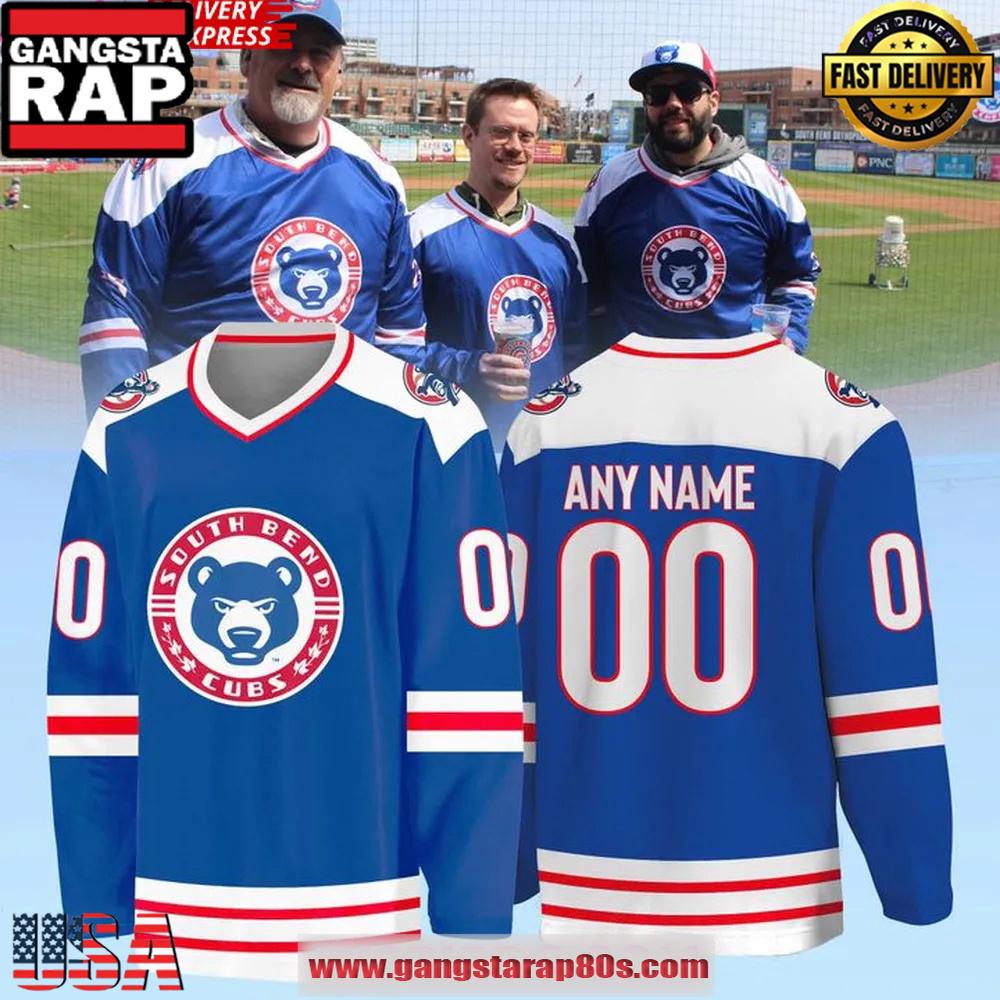 South Bend Cubs 2025–26 Uniform Special Edition Hockey Jersey South Bend Cubs 2025–26 Uniform Special Edition Hockey Jersey
