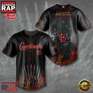 St. Louis Cardinals x Game of Thrones Baseball Jersey