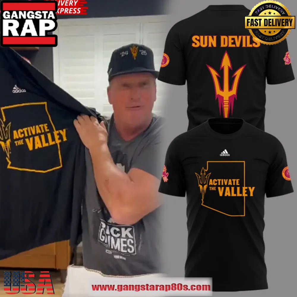 Sun Devil Activate The Valley Special Edition Unisex T Shirt Sun Devil Activate The Valley Special Edition Unisex T Shirt