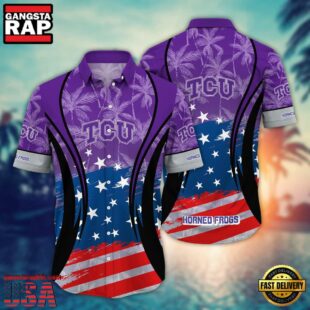 TCU Horned Frogs MLB Team Hawaiian Shirt Gift For Fans