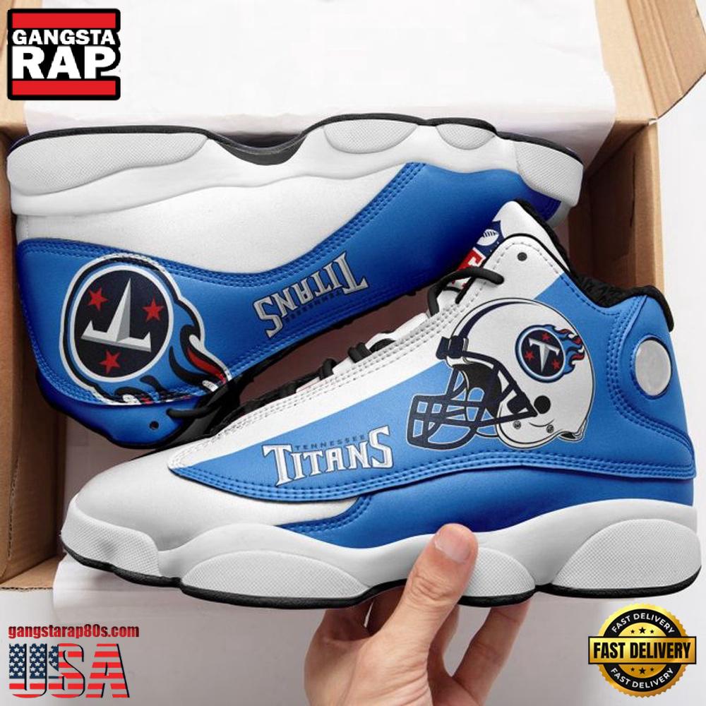 NFL Tennessee Titans Sport New Design Air Jordan 13 Running Sneakers Shoes NFL Tennessee Titans Sport New Design Air Jordan 13 Running Sneakers Shoes