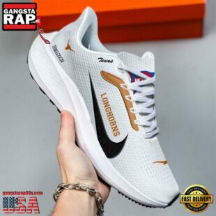 Texas Longhorns Running Shoes Custom Your Name