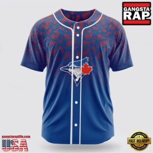 Toronto Blue Jays Paisley Pattern MLB Baseball Jersey