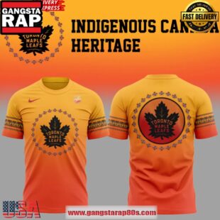 Toronto Maple Leafs x Indigenous Canada Heritage 2025 T-Shirt