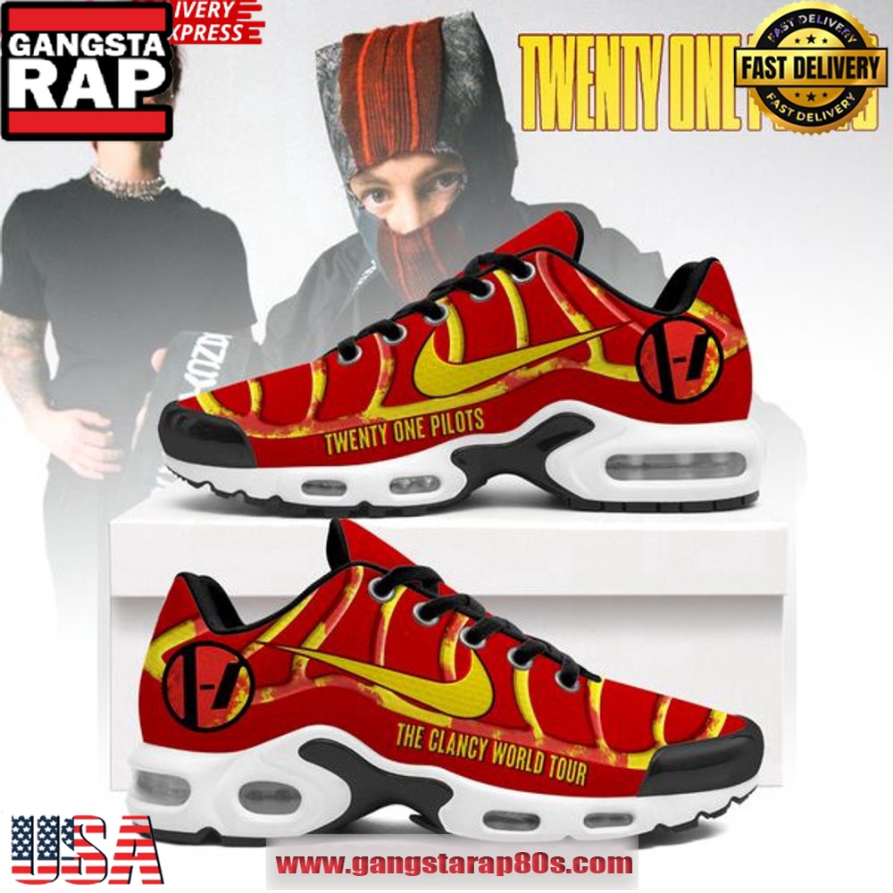 Twenty One Pilots Limited Edition Air Max Plus Shoes Running Sneakers Twenty One Pilots Limited Edition Air Max Plus Shoes Running Sneakers