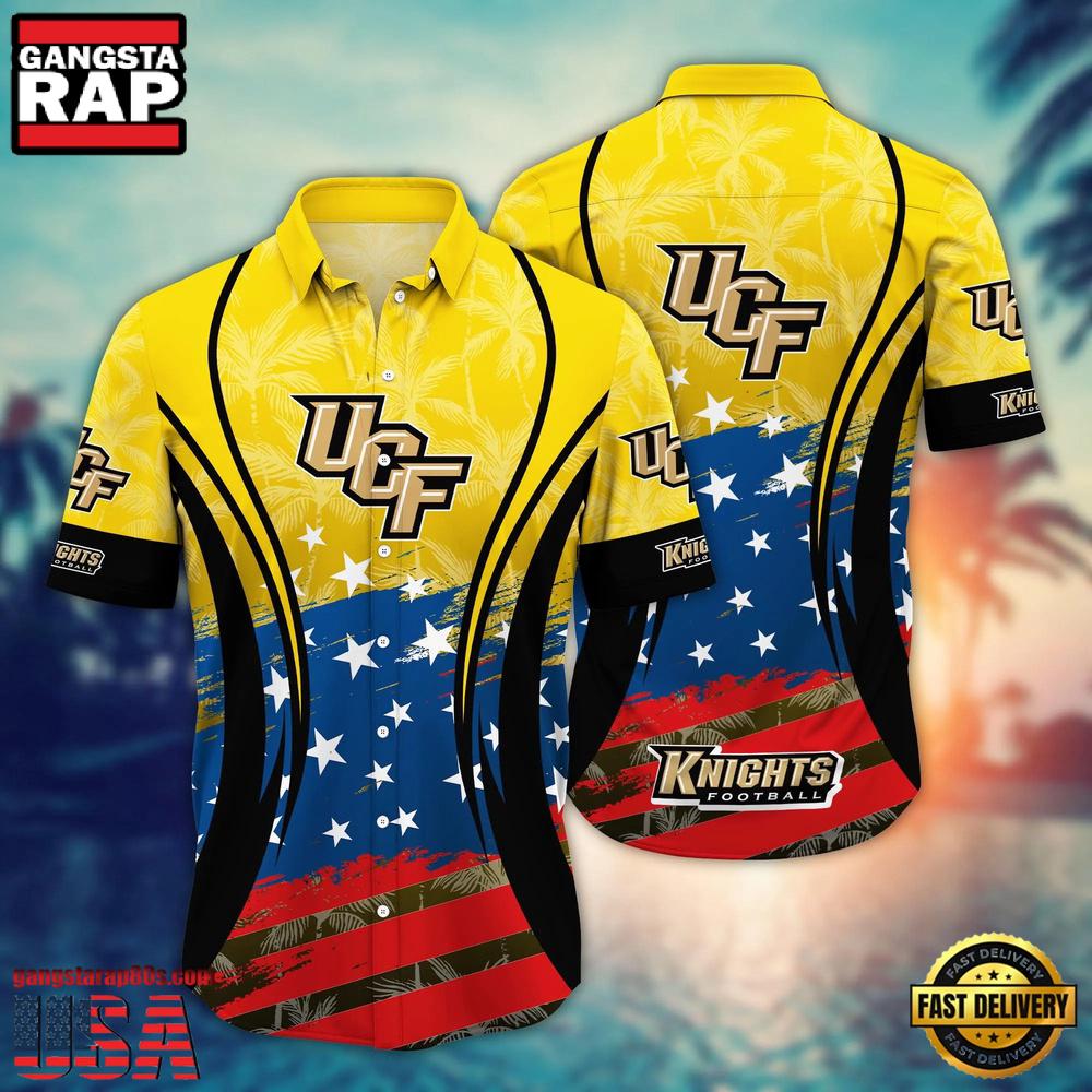 MLB UCF Knights Team Logo Hot Summer Aloha Hawaiian Shirt MLB UCF Knights Team Logo Hot Summer Aloha Hawaiian Shirt
