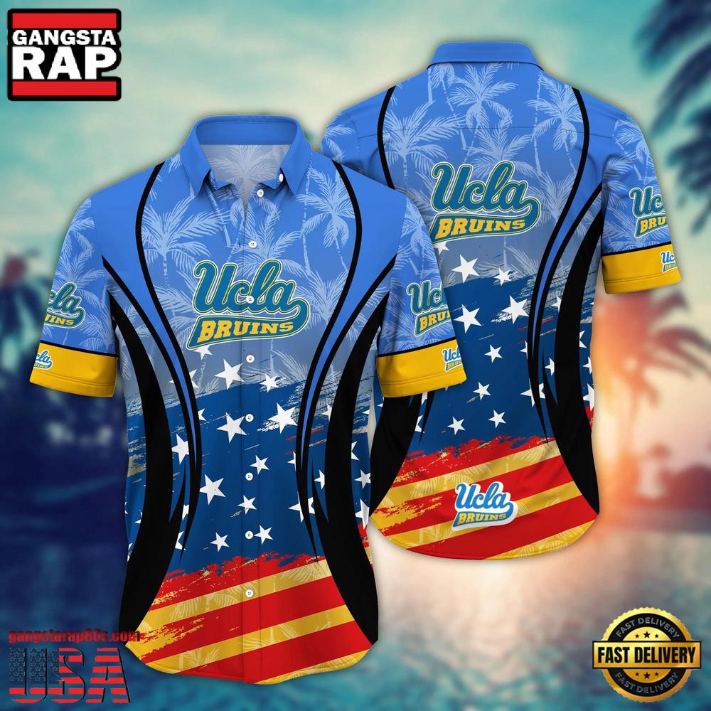 MLB UCLA Bruins Team Logo Hot Summer Aloha Hawaiian Shirt MLB UCLA Bruins Team Logo Hot Summer Aloha Hawaiian Shirt