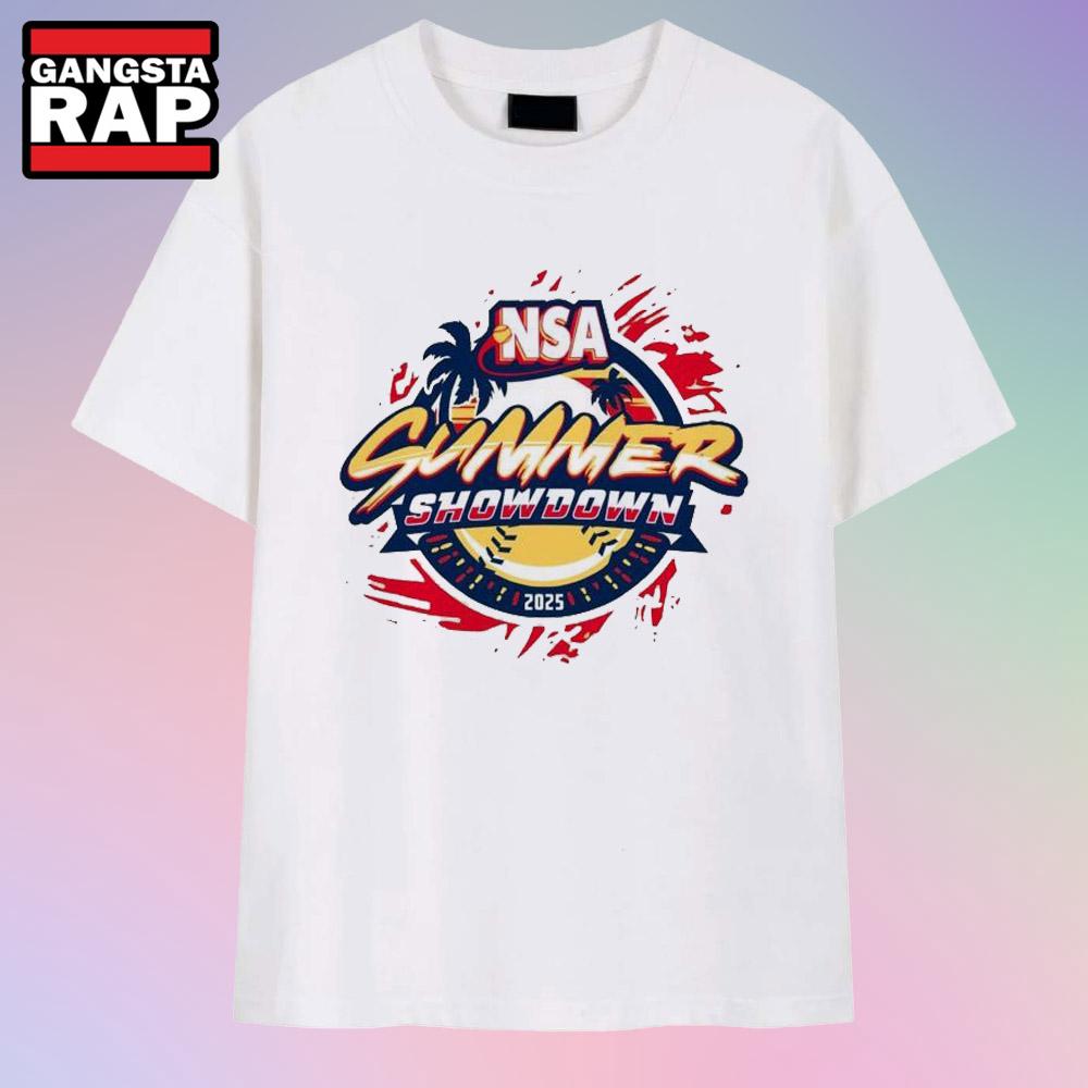 2025 NSA Summer Showdown Fastpitch Tournament T Shirt 2025 NSA Summer Showdown Fastpitch Tournament T Shirt