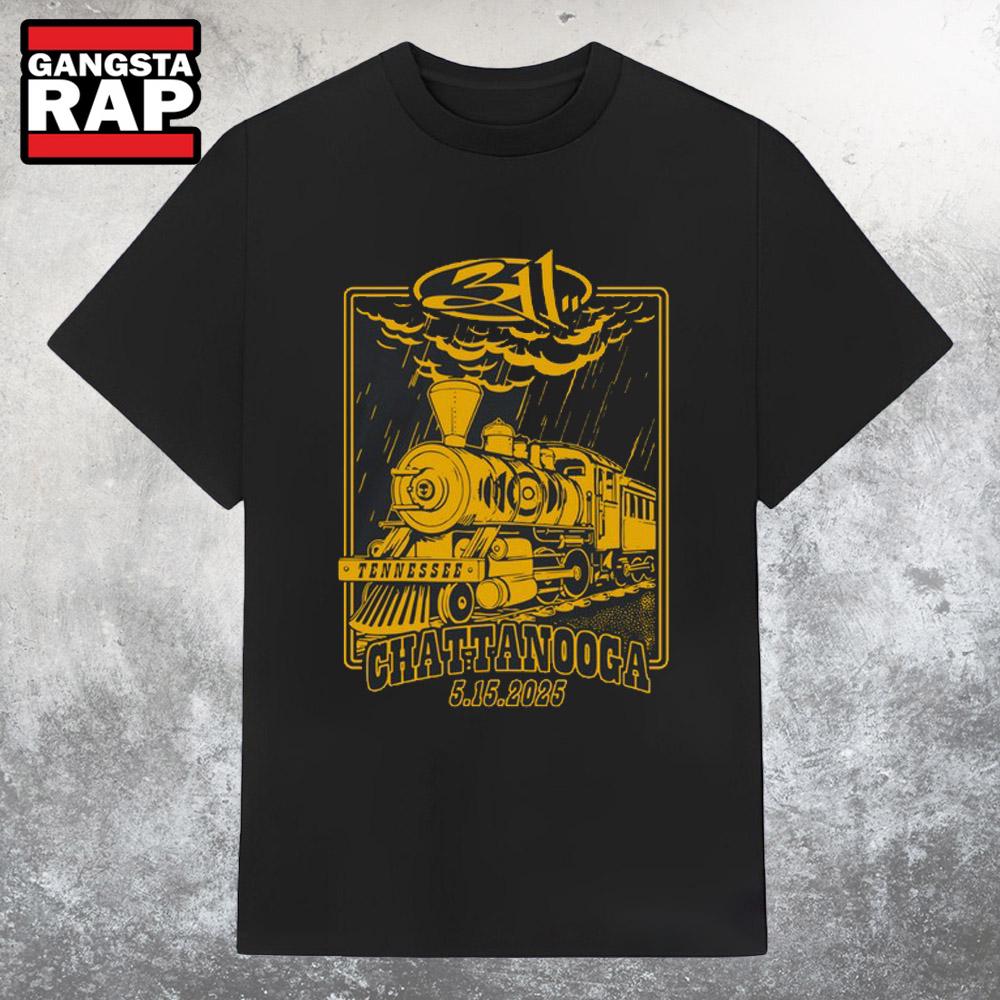 311 May 15 2025 Chattanooga Tennessee Tour T Shirt 311 May 15 2025 Chattanooga Tennessee Tour T Shirt