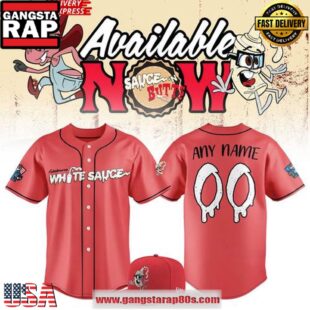 Alabama White Sauce 2025 Limited Edition Custom Baseball Jersey