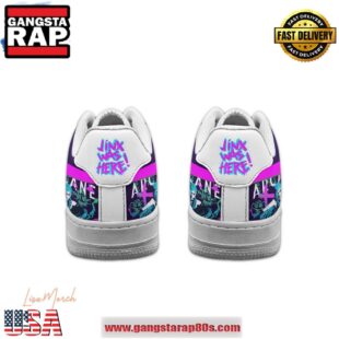 Arcane Netflix Series Limited Edition Air Force 1 Running Sneakers Shoes