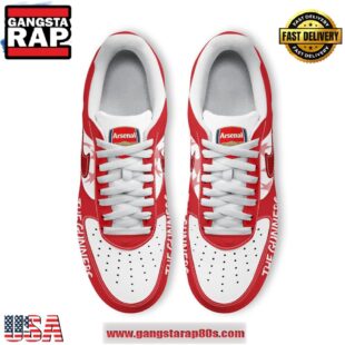 Arsenal The Gunners Limited Edition Air Force 1 Running Sneakers Shoes