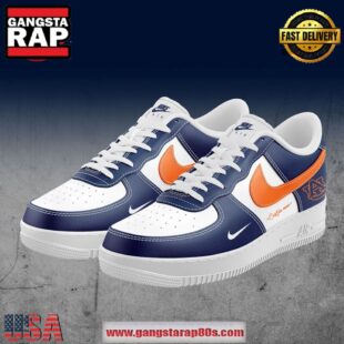Auburn Tigers Football Custom Name For Fans Air Force 1 Shoes Running Sneakers Shoes