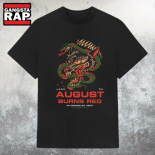 August Burns Red Lanc, PA Snake Dragon T Shirt