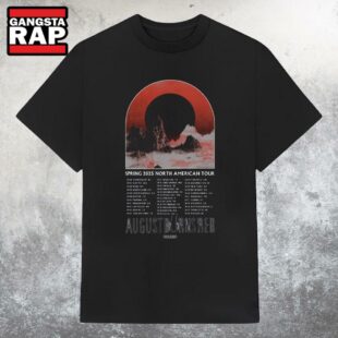 August Burns Red Mountains North American Spring Tour 2025 T Shirt