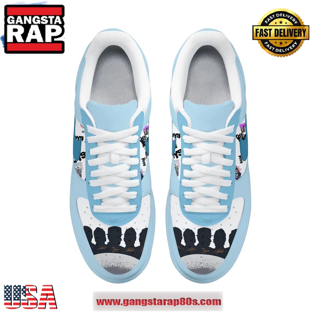 Backstreet Boys The Boys Limited Edition Air Force 1 Running Sneakers Shoes Backstreet Boys The Boys Limited Edition Air Force 1 Running Sneakers Shoes