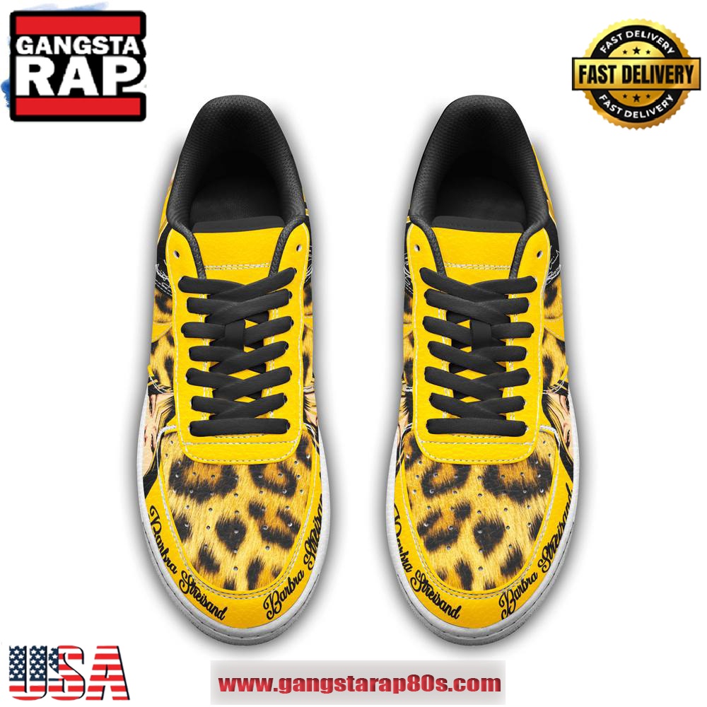 Barbra Streisand Signature Air Force 1 Running Sneakers Shoes Barbra Streisand Signature Air Force 1 Running Sneakers Shoes